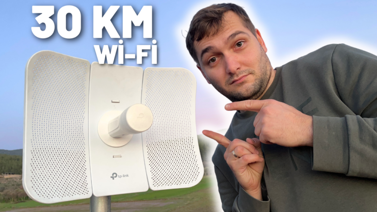 Bağda, Bahçede veya Tarlada Ev İnternetini Kullanmak Tp-Link CPE710 ile Çok Kolay!