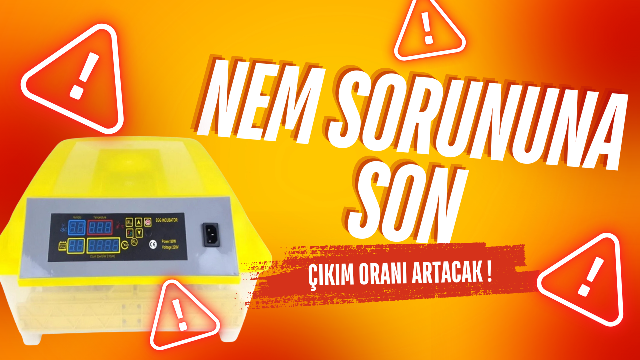 Kuluçka Makinesindeki Nemi Sabitlemenin Basit ve Etkili Yöntemi