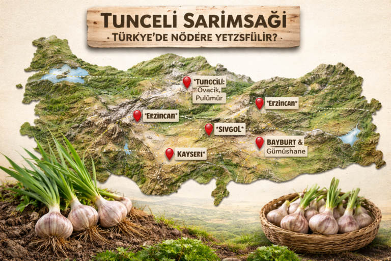 Tunceli Sarımsağı Türkiye’de Nerede Yetiştirilir? Uygun Bölgeler, İklim ve Tarımsal Rehber