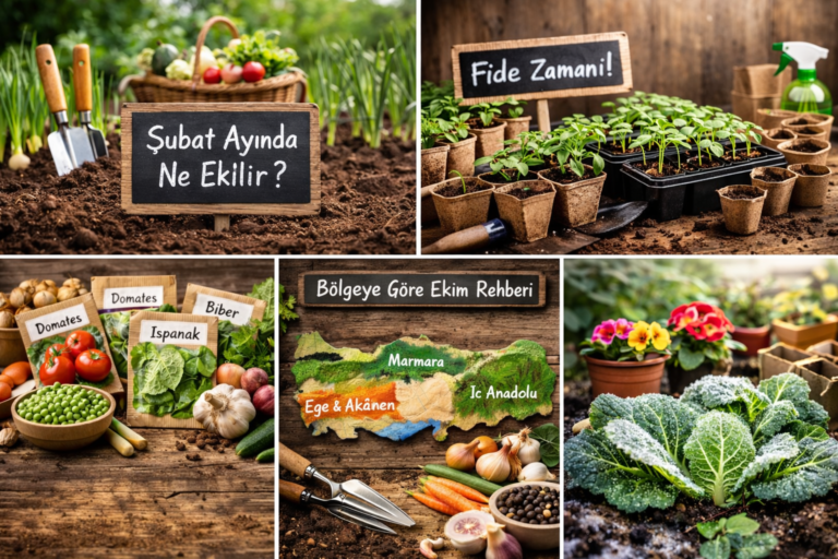 Şubat Ayında Ne Ekilir? Bahçede ve Saksıda Ekim Rehberi
