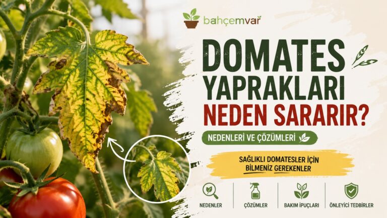 Domates Yaprakları Neden Sararır? 7 Asıl Sebep ve Pratik Çözümleri