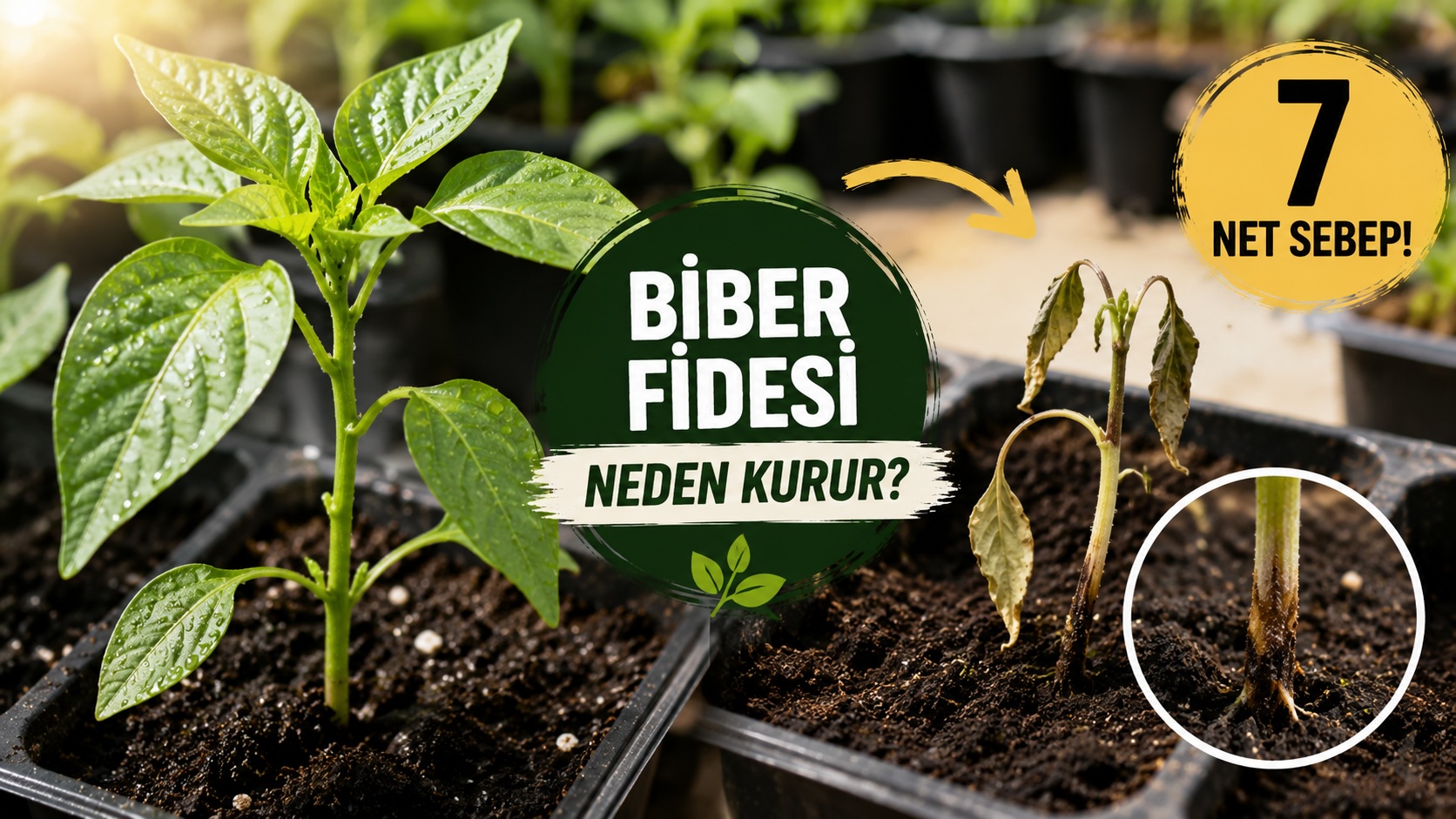 Biber Fideleri Neden Kurur? Boyun Çürüklüğü ve 6 Diğer Sebep